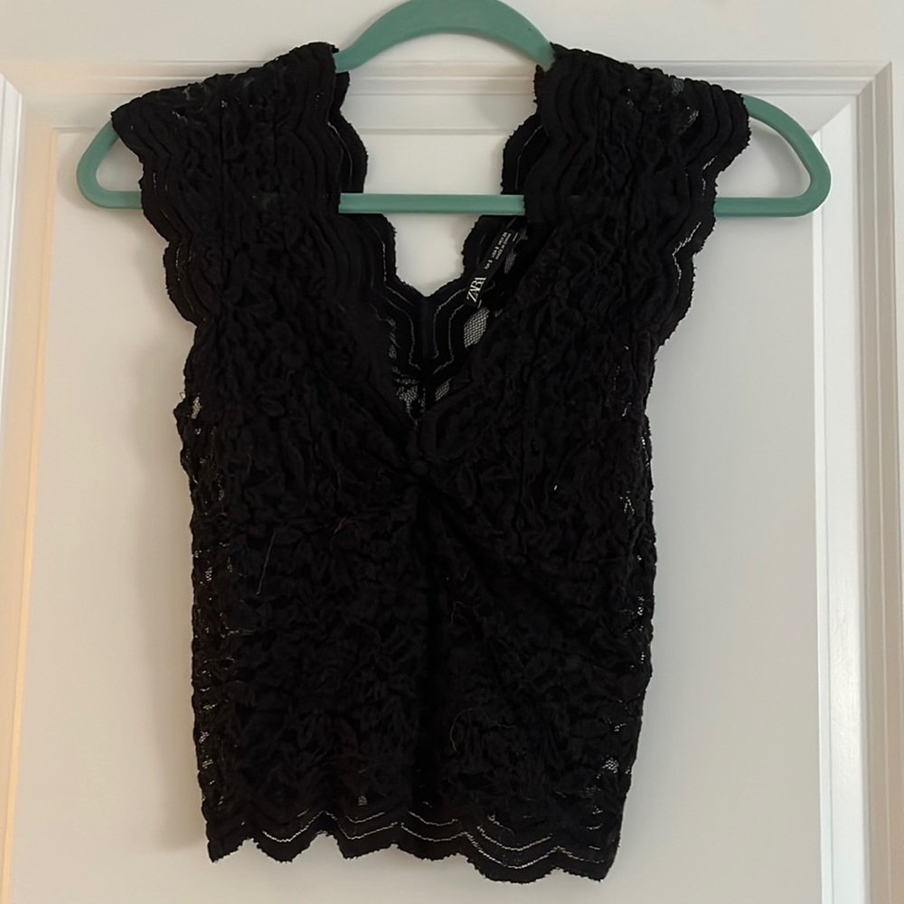 Zara Lace Top
